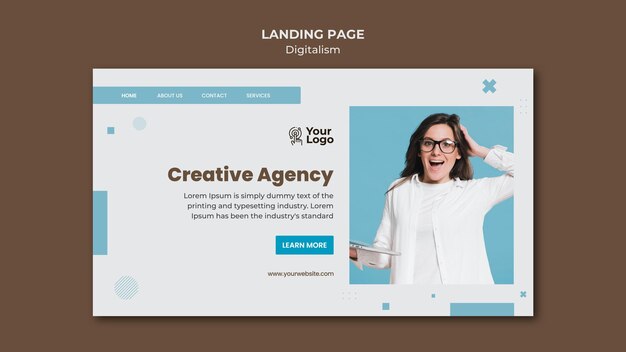 Landing Page kehitys